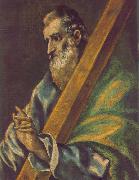 GRECO, El Apostle St Andrew Spain oil painting artist